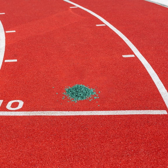 Yardwe Green Rubber Granules for Artificial Turf Infill High Performance Synthetic Lawn Filler