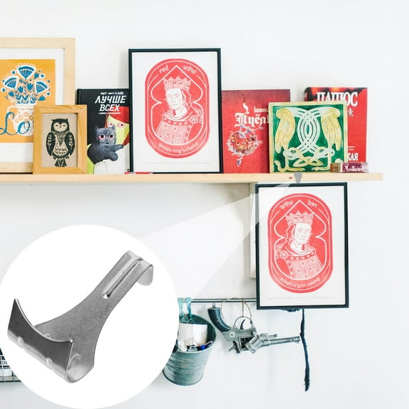 Yardwe 20 Pcs Iron Heavy Duty Hooks Molding Hooks for Picture Hanging Decor