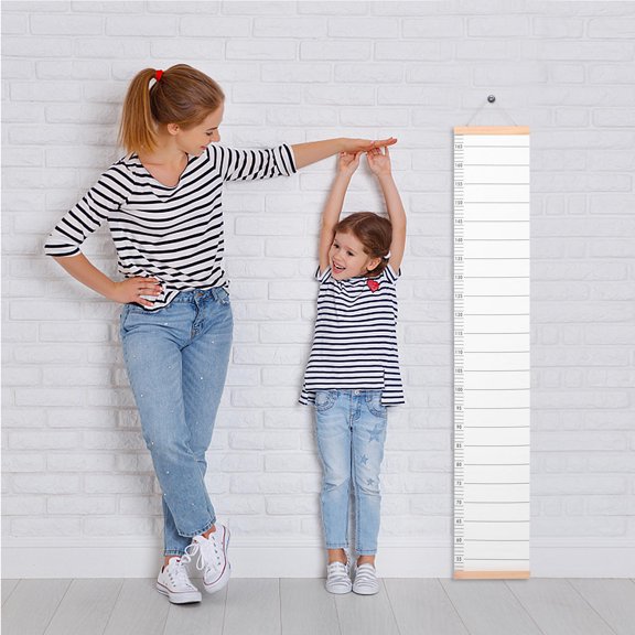 Yardwe Measurement Of Height Growth Chart For Wall Elegant Simple Style 1Pack