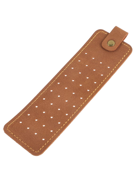 Multi-Functional Light Brown Jewelry Organizer with Built-in Clip