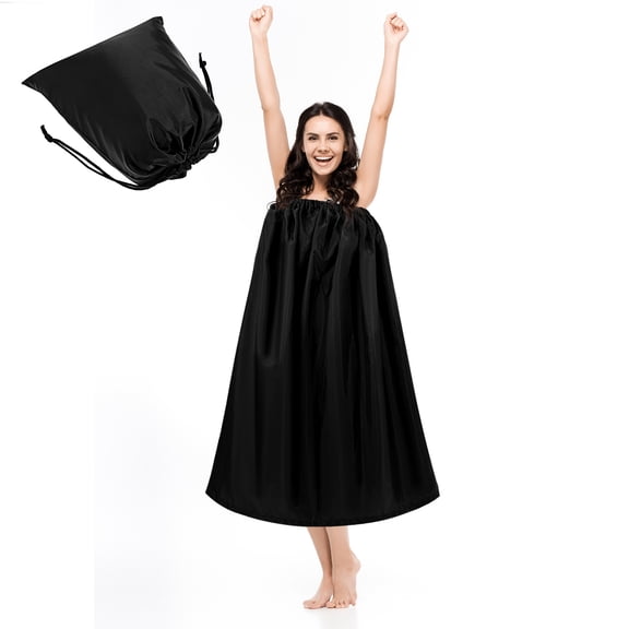 Yardwe Multifunctional Black Portable Changing Tent for Outdoor Privacy and Beach Use