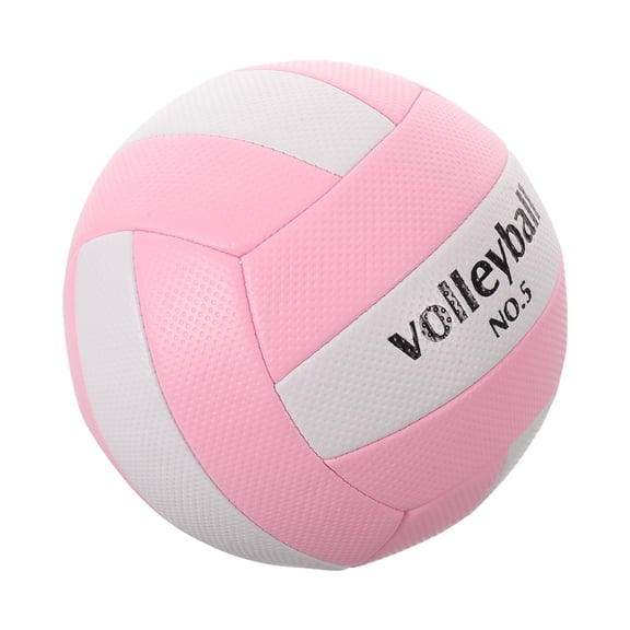 Yardwe Official Size Pink Volleyball with Nonslip Pattern for Gym Training and Beach Volleyball