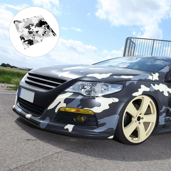 Yardwe PVC Car Vinyl Wrap with Camouflage Design for Car Interior Modification and Scratch Resistance