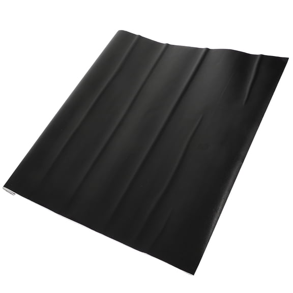 Yardwe Peel and Stick Chalkboard Wallpaper Black PVC with Large Surface Area and Easy Installation