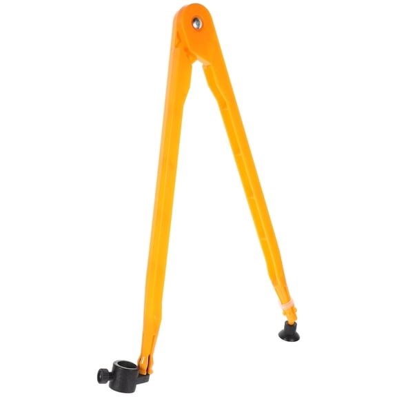 Yardwe Plastic Teaching Compass with Large Adjustable Radius and Suction Fix for School Use