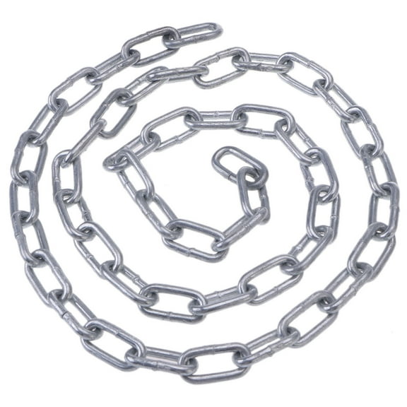 Yardwe Plated Silver Coil Chain for DIY Projects and Suspending Items Rust Preventing Utility Chain