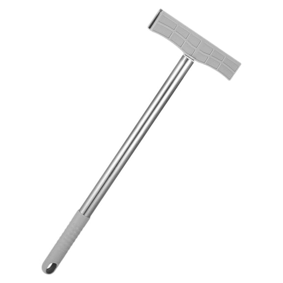 Yardwe Plated Silver Metal Sign Holder for Yard Signs with Portable Lightweight Design