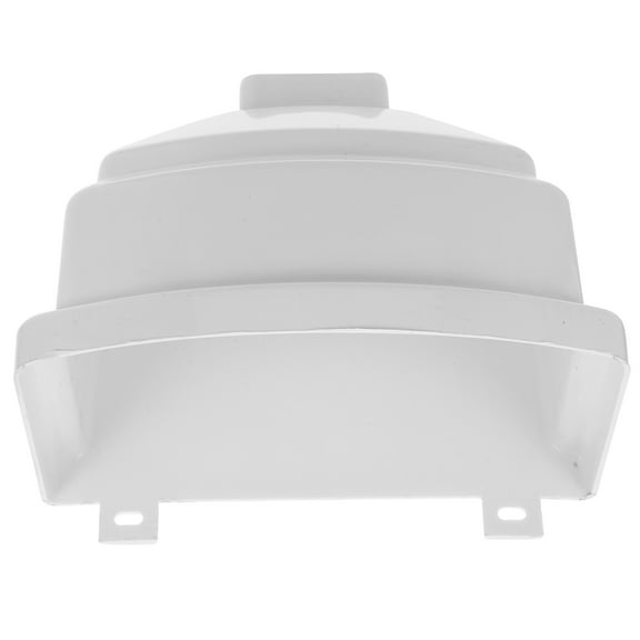 Yardwe Pond Filter Rainwater Gutter White PVC Square For Rainwater Management 1 Set