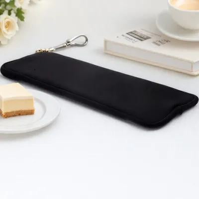 Yardwe Portable Computer Keyboard Storage Bag Black with Zipper Sleeve for Safe Travel and Daily Use