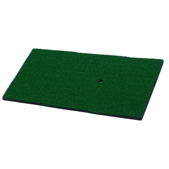 Yardwe Portable Golf Hitting Mat 1 Set Practice Turf with Non Slip Backing for Office and Backyard Training