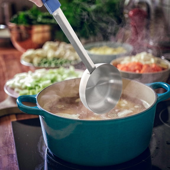 Yardwe Portion Control Serving Spoon Plastic for Home Users 1Set