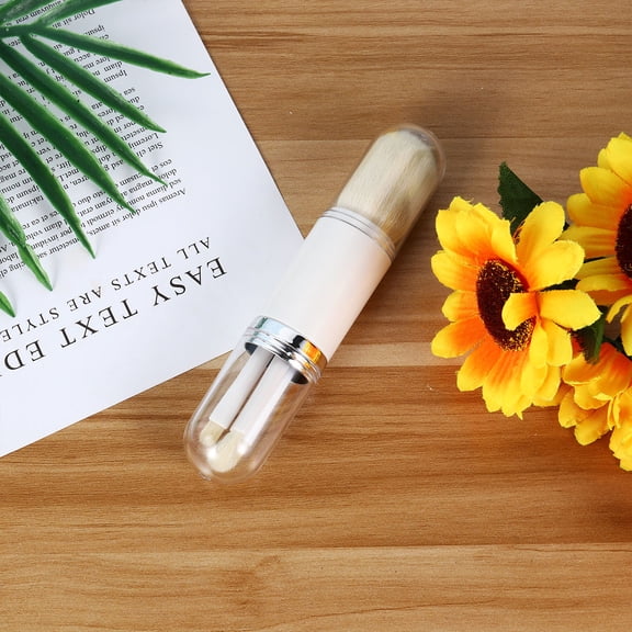 Yardwe Eye Shadow Makeup Brushes Dual Ended Cosmetic Brushes 1Set