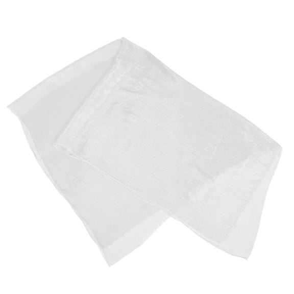 Yardwe Reusable White Sheer Backdrop Curtain with Iridescent Glitter for Photography and Product Display