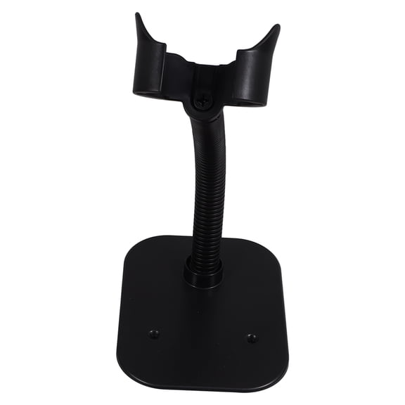Yardwe Scanner Stand For Desk Barcode Scanner Stand Plastic Black 1Set