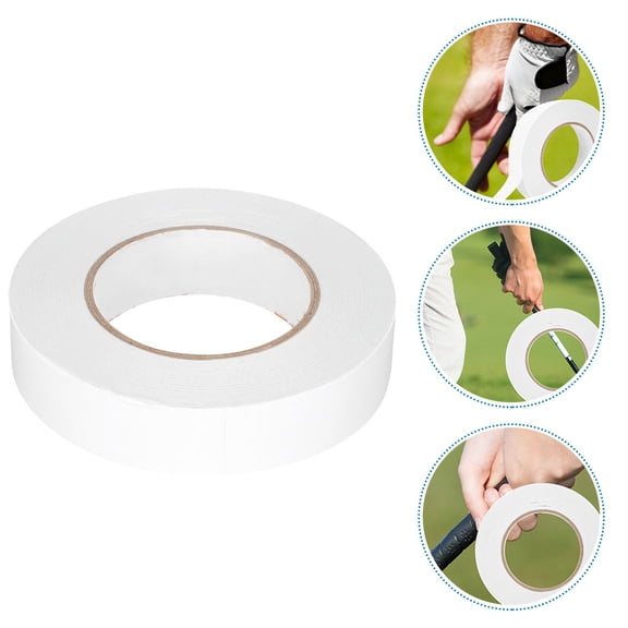 Yardwe Self Adhesive Golf Club Grip Tape White Paper Non Slip Grip Replacement Aid
