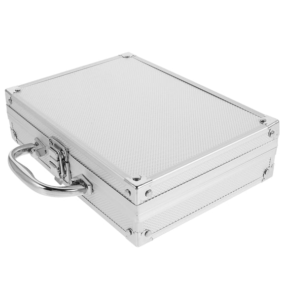 Yardwe Shockproof Aluminum Tool Box with Lock Portable Organizer for Precision Instruments