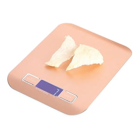Yardwe Slim Digital Kitchen Scale for Accurate Weighing with LCD Display and Stainless Steel Surface