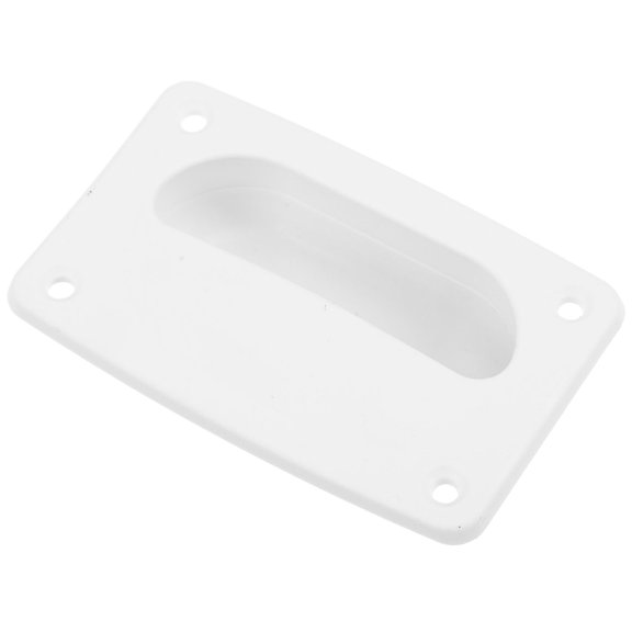 Yardwe Space Saving White Flush Lift Handle for Boat Floor Hatch with Universal Compatibility