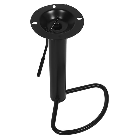 Yardwe Swivel Chair Base Replacement for Bar Stool Precise Height Adjustment Black