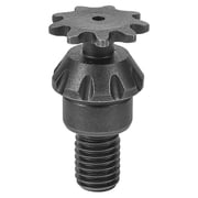 Yardwe Transmission Gear Reduction Unit for Motorcycle Dark Grey Iron Reliable Power Output
