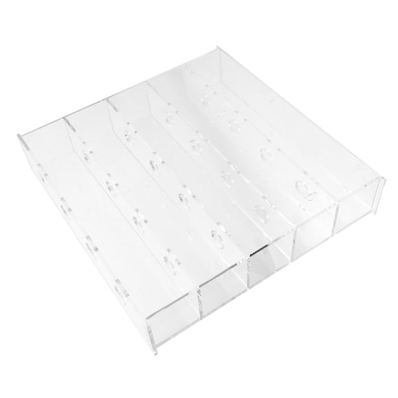Yardwe Golf Ball Storage Organizer Sleek Transparent 1Pack