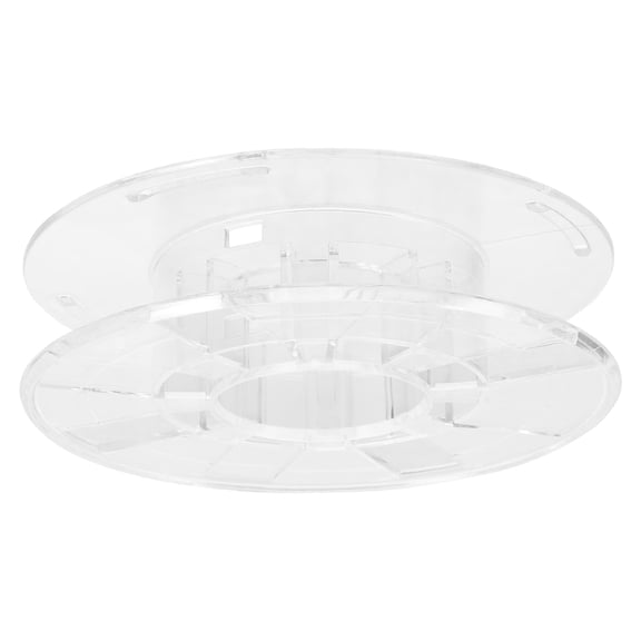 Yardwe Transparent Extension Cord Reel Plastic Cable Reel for Wire Management and Cord Organizing Use