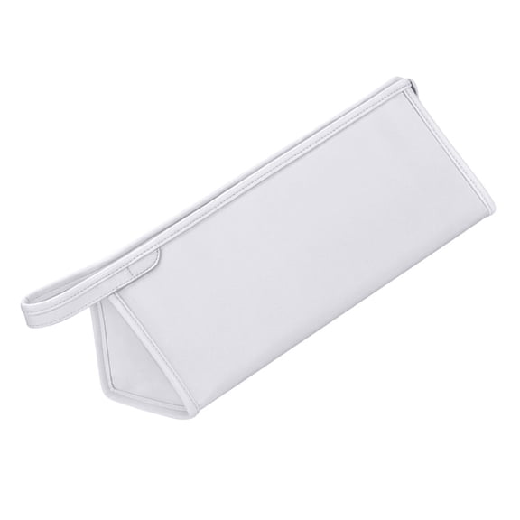 Yardwe Travel Case for Hair Curler Plated Silver with Dustproof Large Capacity and Convenient Lanyard