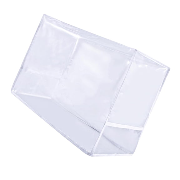 Yardwe Universal Clear Sewing Machine Cover with Built in Organizer Pockets for Storage