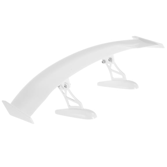 Yardwe White Car Tail Wing Universal Rear Spoiler ABS Durable Auto Tail Wing Decor