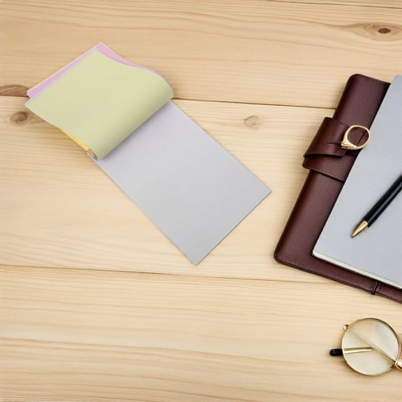 Yardwe Versatile Carbonless Copy Notepad for Order Forms and Accounting with Multi Color Pages