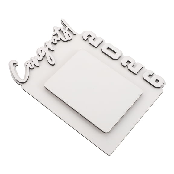 Yardwe Vibrant Sublimation Photo Board for Graduation Celebration and Keepsake