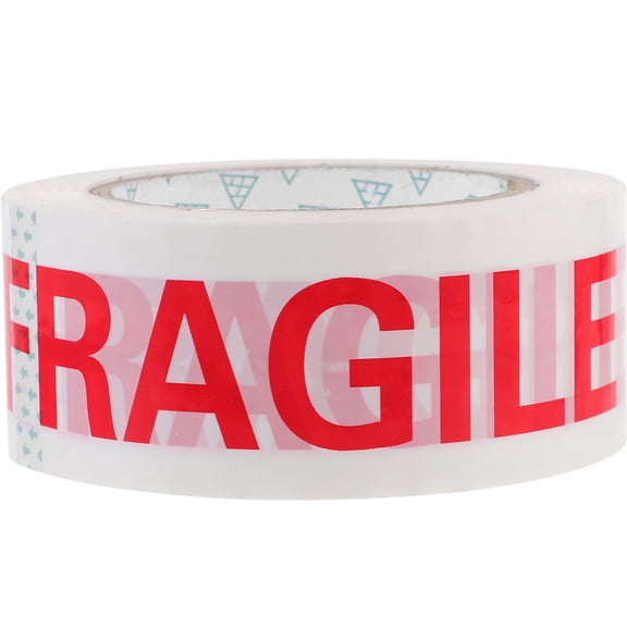 Yardwe Tape for Boxes 1 Roll of Fragile Marking Tape Polyethylene Film for Packaging Fragile Items