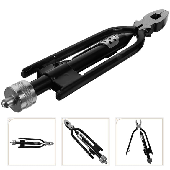 Yardwe Wire Twisting Tools Twisted Wire Pliers Black for Aircraft Maintenance 1Set
