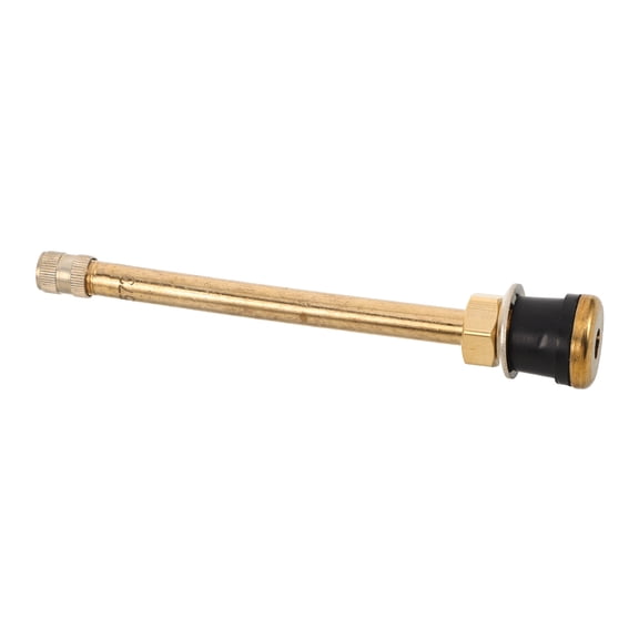 Yardwe Yellow Copper Tractor Tire Valve Stem Tubeless Design with Precision Thread Fit for Semi Truck