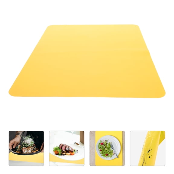 Yardwe baking mats Heat Insulation Pad Yellow Silicone Protect countertops from burning 1Pack