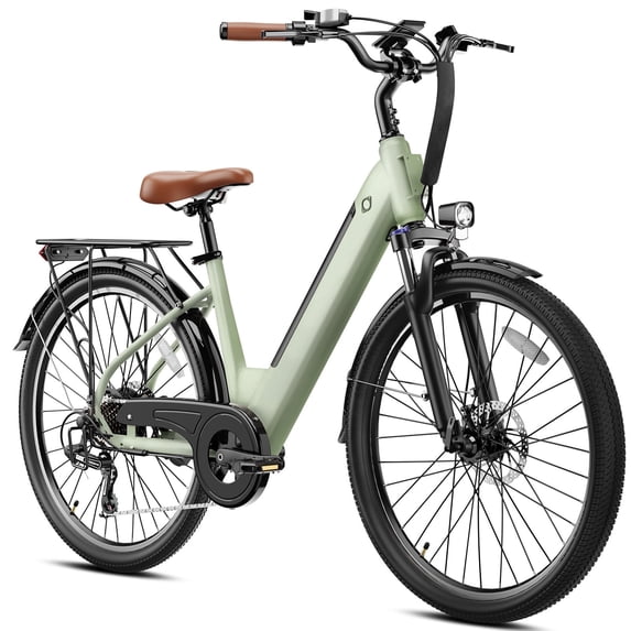 YareYi 500W Electric Bike for Adults, 20MPH Class 2 Step-Through E-Bike, 26" Electric Bicycle, 468Wh Battery, UL2849