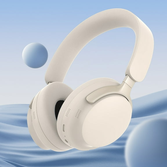 Yarino Bluetooth 5.4 Over-Ear Headphones, Dual Mode Wired Wireless, Foldable Soft Headband, Low Latency for Gaming & Sports, Long Battery Life