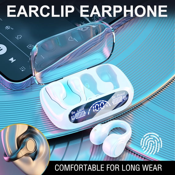 Yarino Bone Conduction Open Ear Headphones with Real-Time Translation, Bluetooth 5.3 Wireless Sport Headset for Running Cycling Driving, IPX6 Waterproof, Ultra-Lightweight