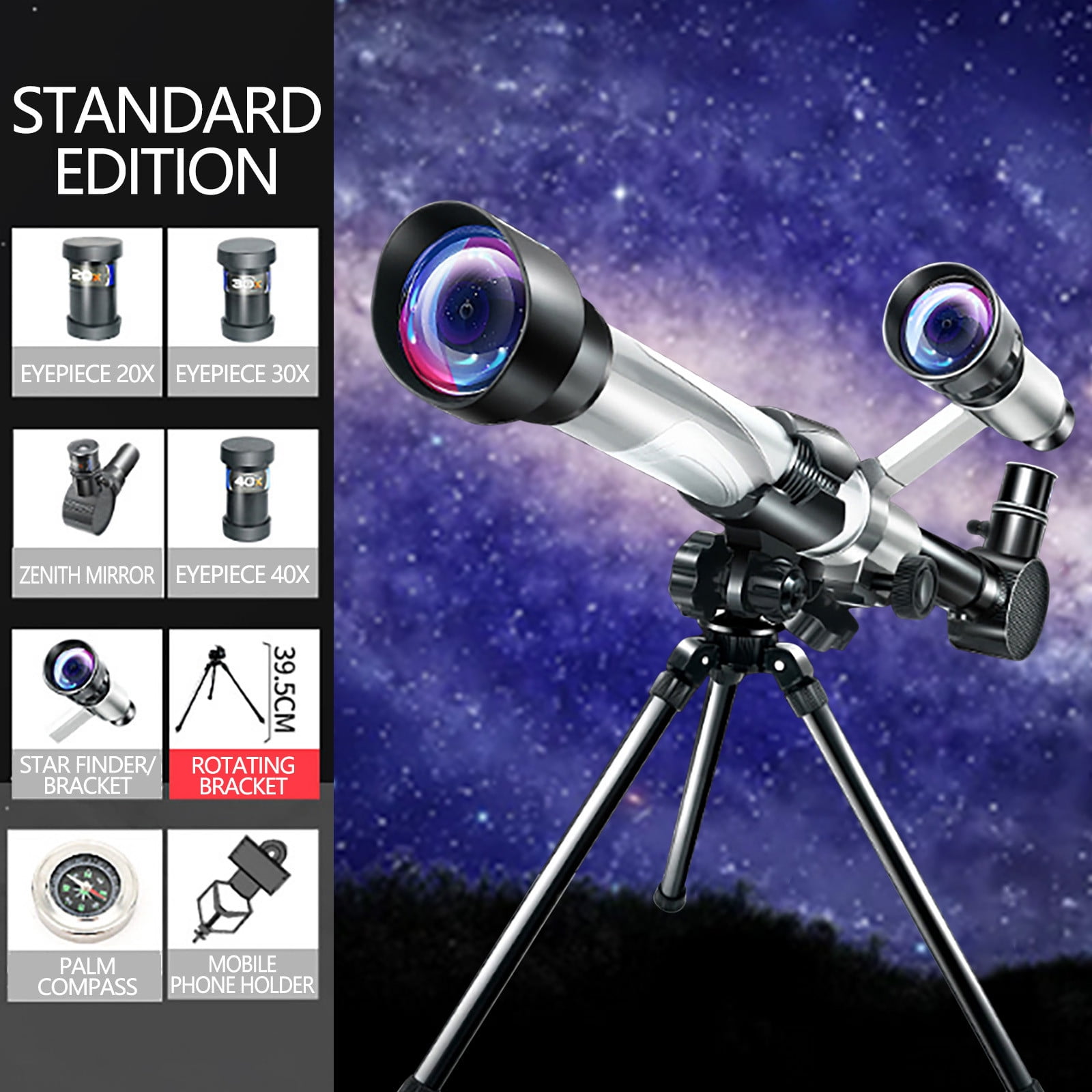 Yarino High Power Telescope for Adults Kids Children s Educational Science And Education HD Telescope