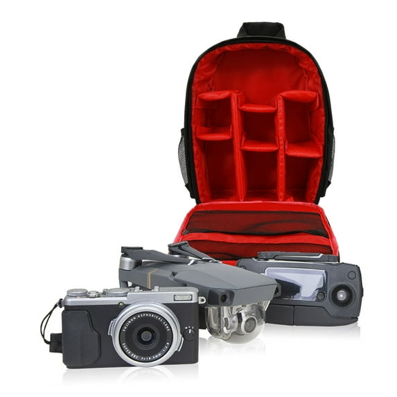 Yarino Ultra-Lightweight DSLR & Drone Backpack for Outdoor Hiking - Compact Camera Bag with Removable Dividers, Laptop Sleeve for Photographers & Travelers