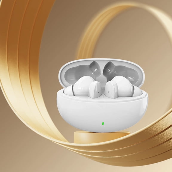 Yarino Wireless Earbuds Bluetooth 5.3 24-Hour Battery, 8H Playtime Gaming Headset Low Latency, Deep Bass Stereo Sound, Touch Control, Comfort Fit for iPhone Android Sports