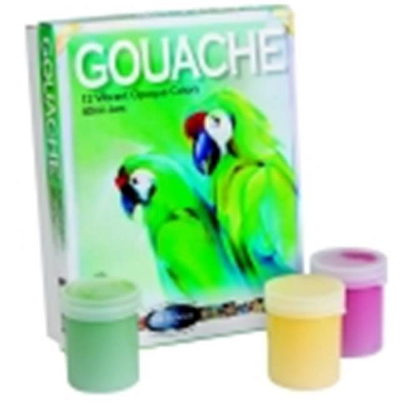 Yarka NonToxic Gouache Paint Set 1.4 Oz. Set 12