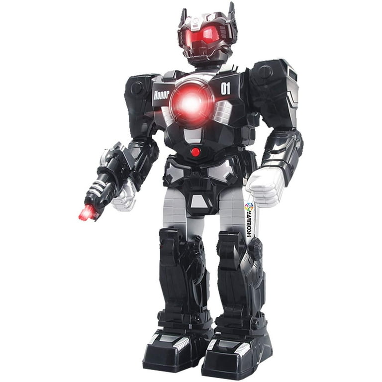 【国内配送】 Yarmoshi Walking Robot Toy with Gun and Firing Sounds その他
