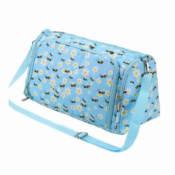 Yarn Bags for Crocheting Yarn Bag Organizer Portable Knitting Organizer Multipurpose Crochet Project Bag Yarn Tote Bag,1 x Yarn Storage Bag