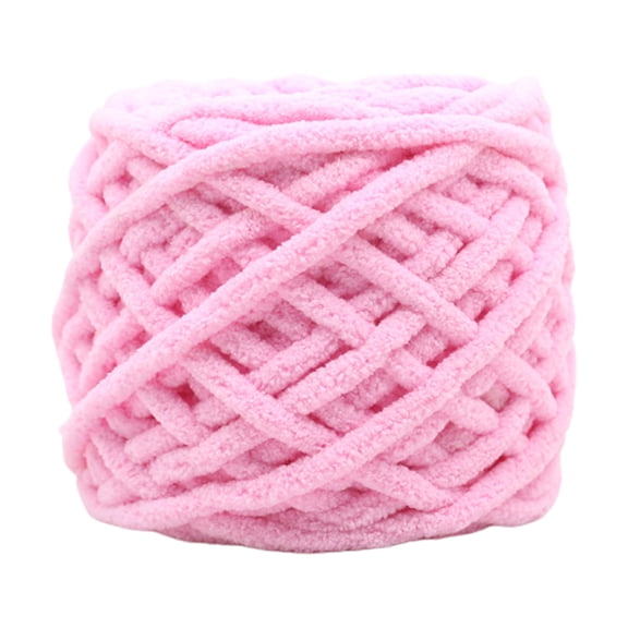 Yarn Bee Chunky Yarn,Chunky Chenille Yarn for Crocheting,Soft Thick Fluffy Yarn for Hand Knitting Bulky,Velvet Blanket Yarn Plush Yarn for Weaving Diy Crafts,Hand Knitting Yarn Chunky Blanket Kit