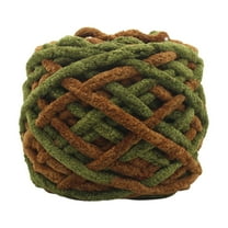 Yarn Bee Chunky Yarn,Chunky Chenille Yarn for Crocheting,Soft Thick Fluffy Yarn for Hand Knitting Bulky,Velvet Blanket Yarn Plush Yarn for Weaving Diy Crafts,Hand Knitting Yarn Chunky Blanket Kit