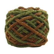 Yarn Bee Chunky Yarn,Chunky Chenille Yarn for Crocheting,Soft Thick Fluffy Yarn for Hand Knitting Bulky,Velvet Blanket Yarn Plush Yarn for Weaving Diy Crafts,Hand Knitting Yarn Chunky Blanket Kit