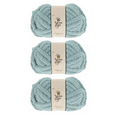 thumbnail image 1 of Yarn Bee Eternal Bliss, Jumbo Weight 100% Polyester Yarn, 28 Yards, Set of 3, Spa Blue, 1 of 4