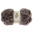thumbnail image 1 of Yarn Bee Fur The Moment Yarn, Super Bulky Weight 100% Polyester Yarn, 62 Yards, Chocolate Brown, 1 of 4