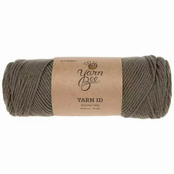 Yarn Bee Yarn ID, Medium Weight 80% Acrylic and 20% Polyamide in Earthy Tones, 252 Yards, Bonny Lass